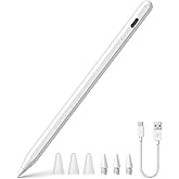 Stylus Pen Compatible with iPad (2018-2025 Models), USB-C Fast Charging Pencil, Pixel-Perfect Tilt Sensitivity for iPad 11/10
