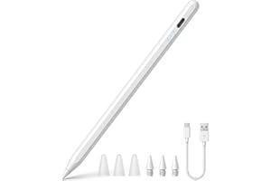 Stylus Pen Compatible with iPad (2018-2025 Models), USB-C Fast Charging Pencil, Pixel-Perfect Tilt Sensitivity for iPad 11/10