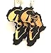 African American Women Earring Design, African Style Fashion Style Afro