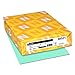 Neenah Paper Exact Index Card Stock, 110 lb Index Weight, 8.5 x 11, Blue, 250/Pack