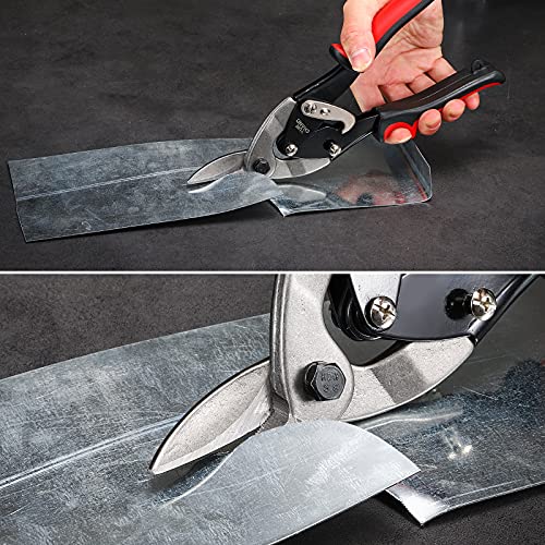 Right Tin Snips For Cutting Metal Sheet,Metal Cutter With Ergonomic