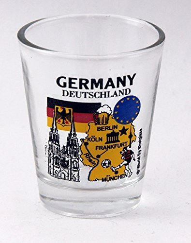 Germany EU Series Landmarks and Icons Shot Glass