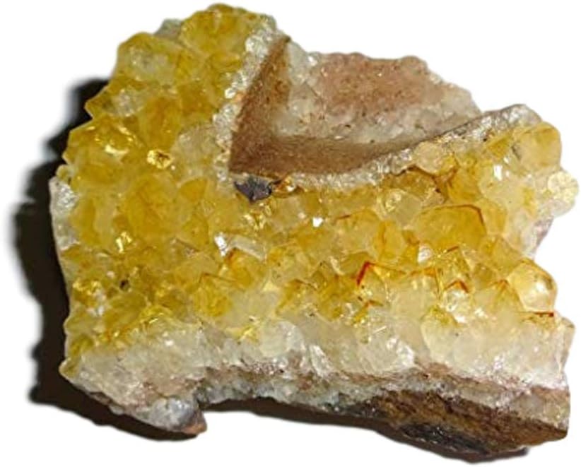 Collectibles Natural Yellow Crystal Quartz Citrine Cluster Mineral Specimen Healing Stone 1pc Rocks Fossils Minerals