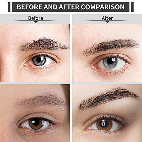 Eyebrow Hair Remover, DreamCatching Electric Eyebrow Trimmer Epilator for Women, Portable Painless Eyebrow Razor with Light (Battery Not Included), Rose Gold - Thumbnail 6