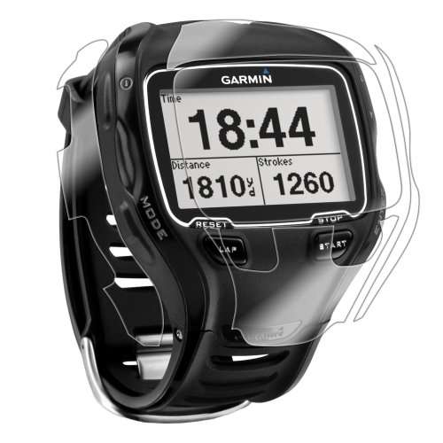 Garmin Forerunner 910XT Screen Protector + Full Body, Skinomi TechSkin Full Coverage Skin + Screen Protector for Garmin Forerunner 910XT Front & Back Clear HD Film - Thumbnail 5