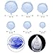Silicone Stretch Lids, 12 Pacs Reusable Food Covers for Various Sizes Bowl, Reusable Durable and Expandable Lids to Keep Food Fresh, Fit for Microwave Dishwasher Refrigerator
