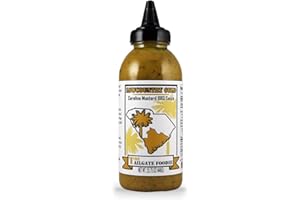 The Tailgate Foodie's - Low Country Gold (Carolina Style) Mustard Barbecue Sauce, 15.75 Ounces. Small Batch, Perfect for Grilling, Smoking, or Cooking Wings, Chicken, Beef, Pork, Seafood, and More.…