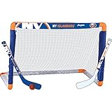 Franklin Sports NHL League Logo New York Islanders Mini Hockey Set