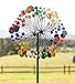 Plow & Hearth 55760-MLT Garden Wind Spinner, 24