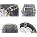 Heavy-Duty,Durable and Adjustable Tire Chains/Snow Chains for SUV/Truck/RV/ATV with Tire Width 205-275mm/8-10.8