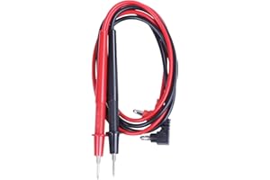 Nice and DeftDigital Multimeter Test Probe Cable 32" W 4Mm Male Banana Plug