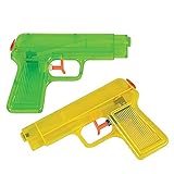 6 Inch Water Pistols - Water Guns - 6 Pack