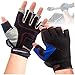 WindRider Pro Sailing Gloves - 3/4 or Full Finger - Padded Palm and Amara Reinforcement - Mesh Back for Comfort - Perfect for Sailing, Paddling, Canoeing or SUP - Sizes for Men, Women and Kids