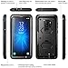 i-Blason Case Designed for Galaxy S9+ Plus (2018 Release), Armorbox V2.0 Full body Heavy Duty Protection Kickstand Shock Reduction / Bumper Case without Screen Protector (Black)