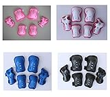 Eruner Children's Roller Blading [Knee Pads] - 6 Pcs Knee Wrist Elbow Pads Guard Skating Ski Biking Protective Gear