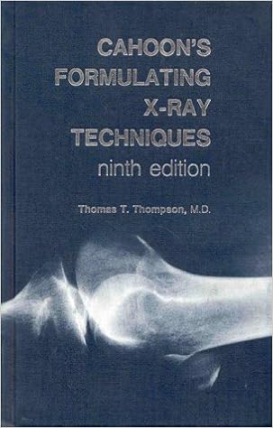 Cahoon S Formulating X Ray Techniques Cahoon John B Amazon Com Books Cahoon S Formulating X Ray Techniques Cahoon John B Amazon Com Books