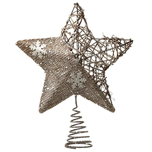Rattan Hessian Star Christmas Tree Top Buy Online In Antigua And Barbuda At Desertcart