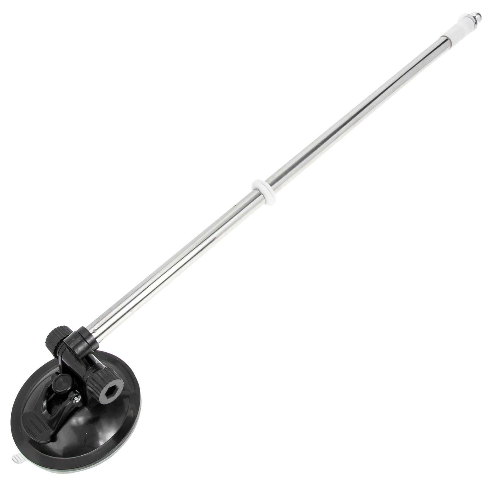 INOOMP Car Flag Pole with Suction Mount Flag Pole With Adjustable Angle Suction Cup Mount for Car Truck Boat Vehicle