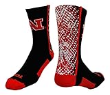 TCK Nebraska Cornhuskers Static Crew Socks