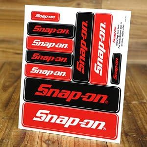 Amazon スナップオン Snap On ステッカー 10pセット Sc Sn026 Fnm ステッカー デカール 車 バイク
