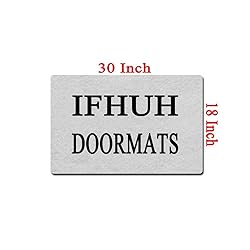 IFHUH You Say Goodbye and I Say Hello Doormat Front