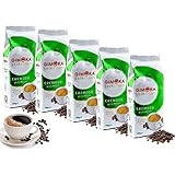 Gimoka Selection, Creamy Roasted Italian Beans Coffee Coffee Blend, Bundle of 5 Packs 2.5Kg (BUY4 GET 1FREE)