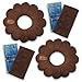 Total Pillow Microbead Portable Pillow - Use at Home or On The Go To Support Your Neck, Back and Knees, Set of 2 in brown