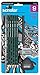 Prismacolor Scholar Drawing Set, with 7 Pencils & 2 Erasers, 9-Piece Kit