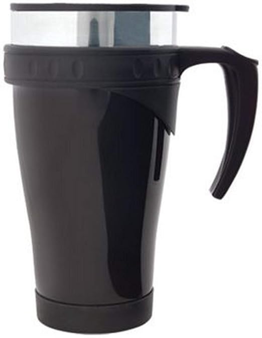 Amazon Com Timolino 16 Ounce Signature Travel Mug Black Timolino Coffee Mug Kitchen Dining