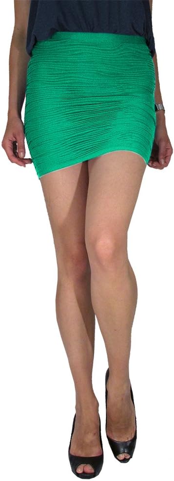 Freckles Wavy Effect Pleated Skirt