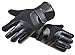 YQXCC Winter Men's Leather Gloves Touch Screen Outdoor Sports Cycling Windproof Warm Gloves (Black)