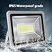 200W LED Flood Light, 20000LM 6000k(Cold White) Floodlight, IP65 Waterproof Super Bright Work Lights, CE and ROHS Certified Outdoor Security Lighting for Garage, Garden, Playground 110V (200)