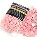 Bluezoo Brazilian Hard Wax Beads Depilatory Solid Hot Film Waxing Pellets for Body Bikini Hair Removal,5 Pack,17.6 oz/500g