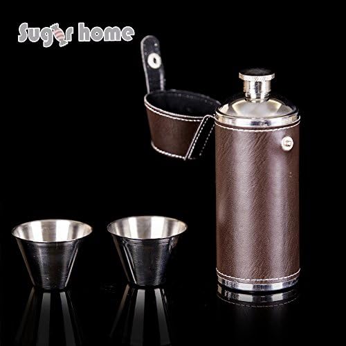 8 oz Flask 2 cups for free Food Grade Stainless Steel Hip Flask