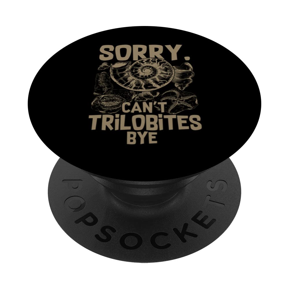 Trilobite Fossil Ammonites Rockhound Prehistoric Animals PopSockets Swappable PopGrip