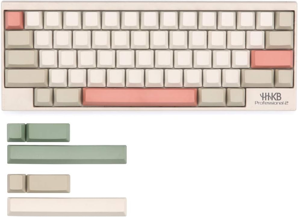 Capacitor Keycap, PBT Keycap, Blank Simple Keycap, Two Sets of Supplementary Keycaps in, Suitable for HHKB Keyboard Available