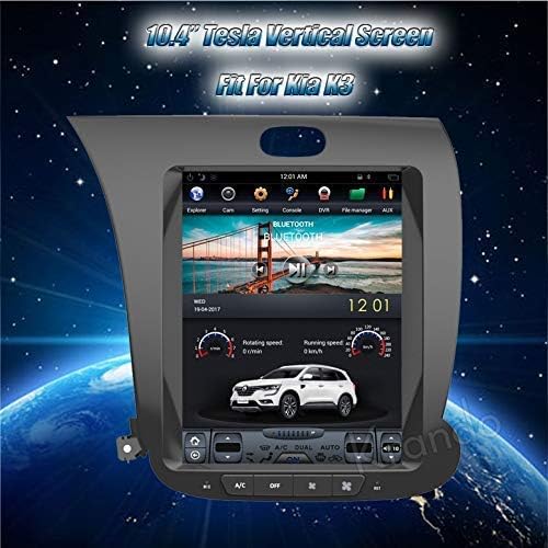 Car Radio Krando Android 6 10.4 " Tesla Vertical Radio for Kia K3 GPS