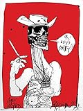 Ralph Steadman OK Lets Party Art Print Poster - 24X32 Fine Art Poster Print