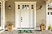 DII Natural Coir Geometric Modern Outdoor Door Mat, Front Porch Décor, 17x29, Blue Mosaic
