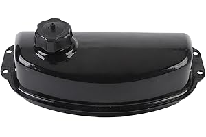 Fuel Gas Tank with Cap Petcock For 110 125 150 Go Kart Dune Buggy ATV Lawn Mower GY6 Metal Gas Storage Tanks for ATV Aessorie