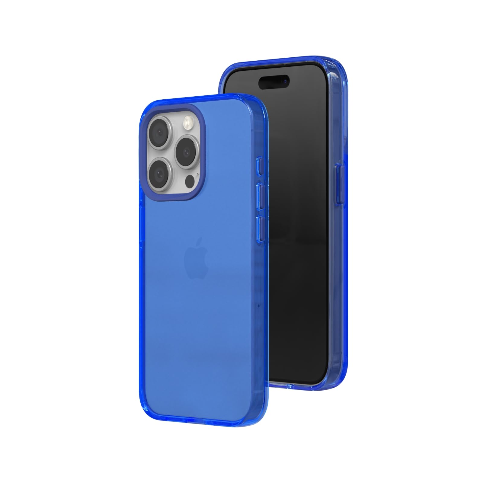 RHINOSHIELD JellyTint Transparent Protective Case Compatible with [iPhone 15 Pro Max] | Exceeds Military Drop Standards, Scratch Resistant, Shockproof, Trendy Colors - Cyber Blue — image 1