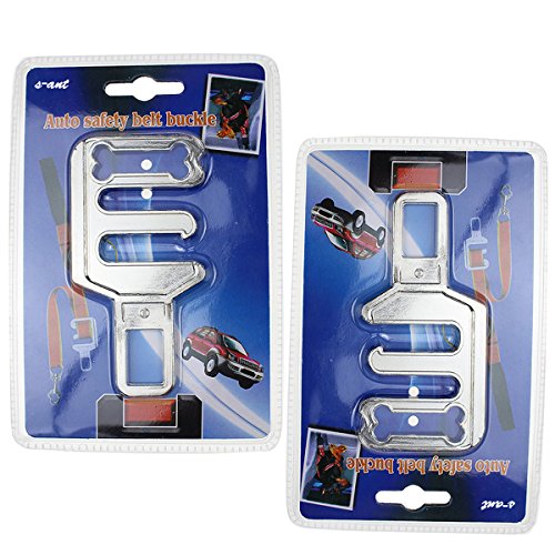 Seat Belt Clip Safety Lock Buckle 2 Packs