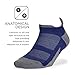 Feetures Unisex Elite Max Cushion No Show Tab Sock (Medium, Power Purple)
