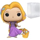 POP Disney Princess: Tangled - Rapunzel Funko Vinyl Figure (Bundled with Compatible Box Protector Case), Multicolor, 3.75 inches