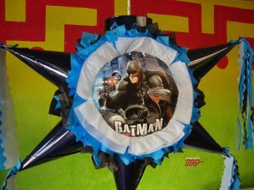PINATA Batman DC COMICS Gotham Knight/Piñata Hand Crafted 26"x26"x12"[Holds 2-3 Lb. Of Candy][For Any Occasion]