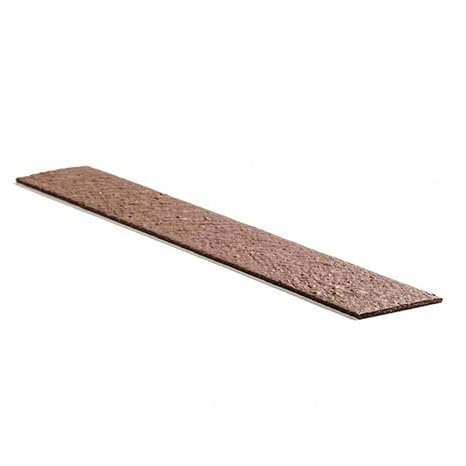 Multi-Edge Ecolat Rasenkante Gerade, 2m x 14cm x 1cm, in Braun, Beeteinfassung aus 100% recyceltem Kunststoff