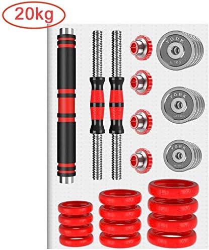 TZZ Dumbbell hand weight Barbell Perfect Electroplated Fitness Equipment Exercise for Sports Weightlifting Workout at Home Strength Training Workout