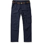 Mesinsefra Boy's Hiking Pants,Kids Casual Outdoor Quick Dry Lightweight Climbing Camping Fishing Trousers