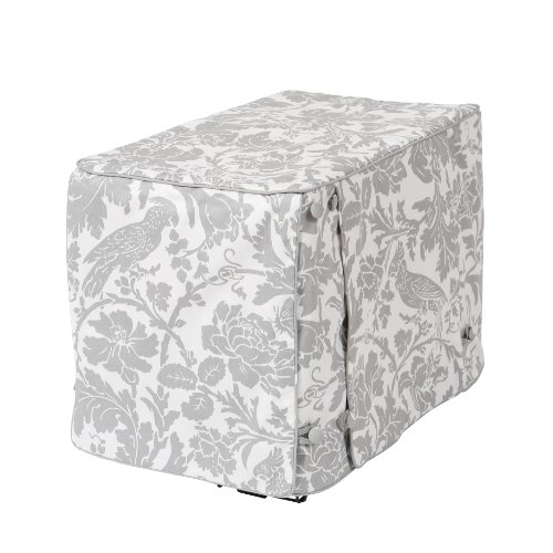 image for Crate Covers and More Double Door 42 Pet Crate Cover, Marbella Storm w