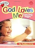 God Loves Me Coloring Pages (Ages 1-2) (HeartShaper® Resources—Early Childhood) by Standard Publishing